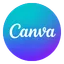 Logo Canva Pro — rateio de ferramentas de IA