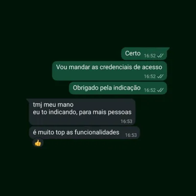 Cliente elogiando a variedade de ferramentas do rateio de IA
